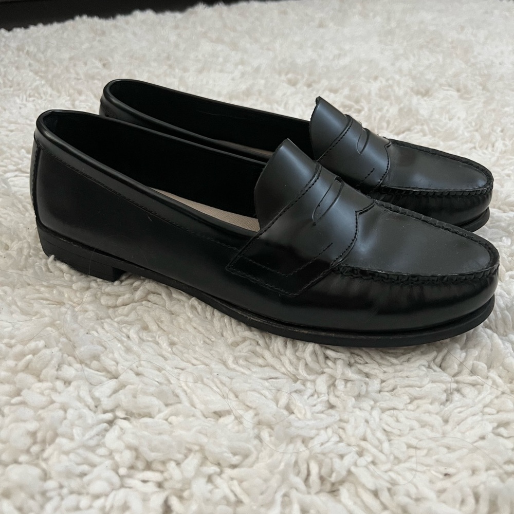 Eastland Men's Classic Black Slip-On Loafers - Picture 2 of 2